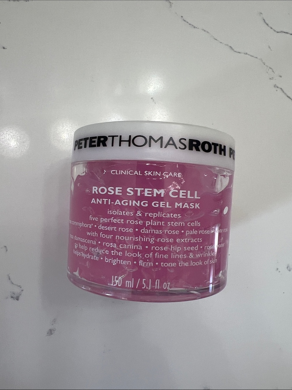 Peter Thomas Roth Rose Stem Cell Anti-Aging Gel Mask — Pink